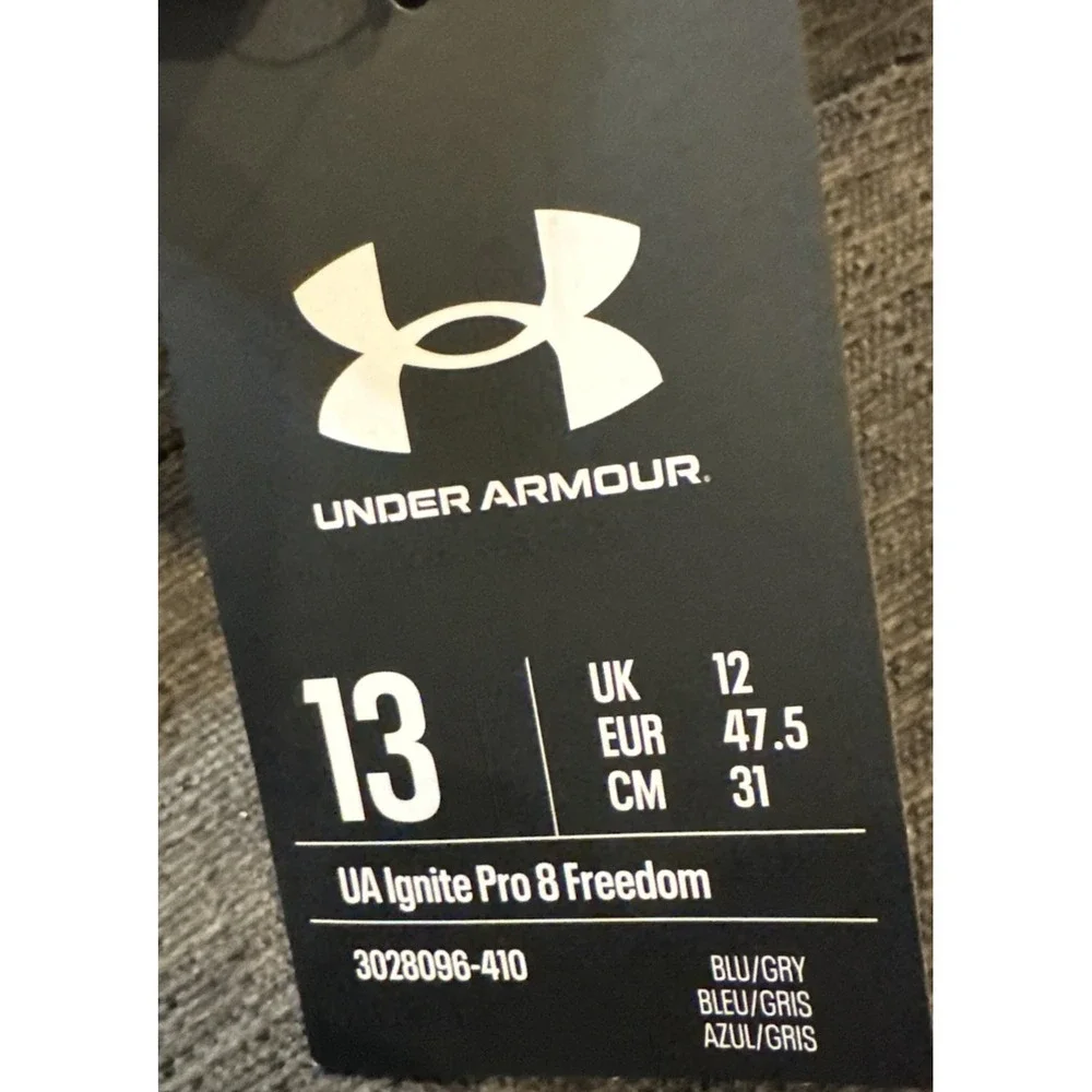 Under Armour Ignite Pro 8 Freedom Slides‎ for Men - Midnight Navy - 13